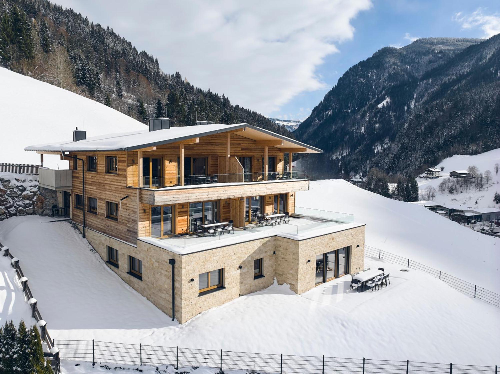 Alpenparks Chalet & Apartment Steve Lodge Viehhofen Dış mekan fotoğraf